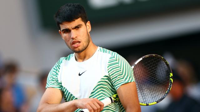 Carlos Alcaraz, en Roland Garros