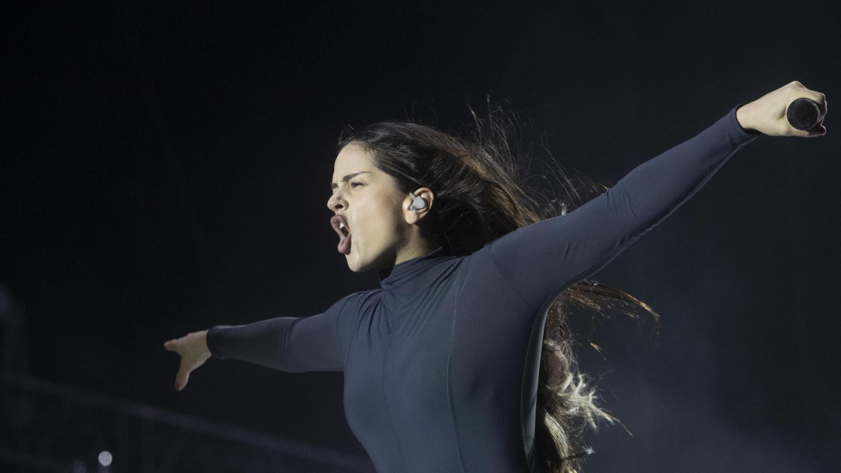 Rosalía en su concierto de Primavera Sound Barcelona el pasado sábado. Foto: EFE/Marta Pérez