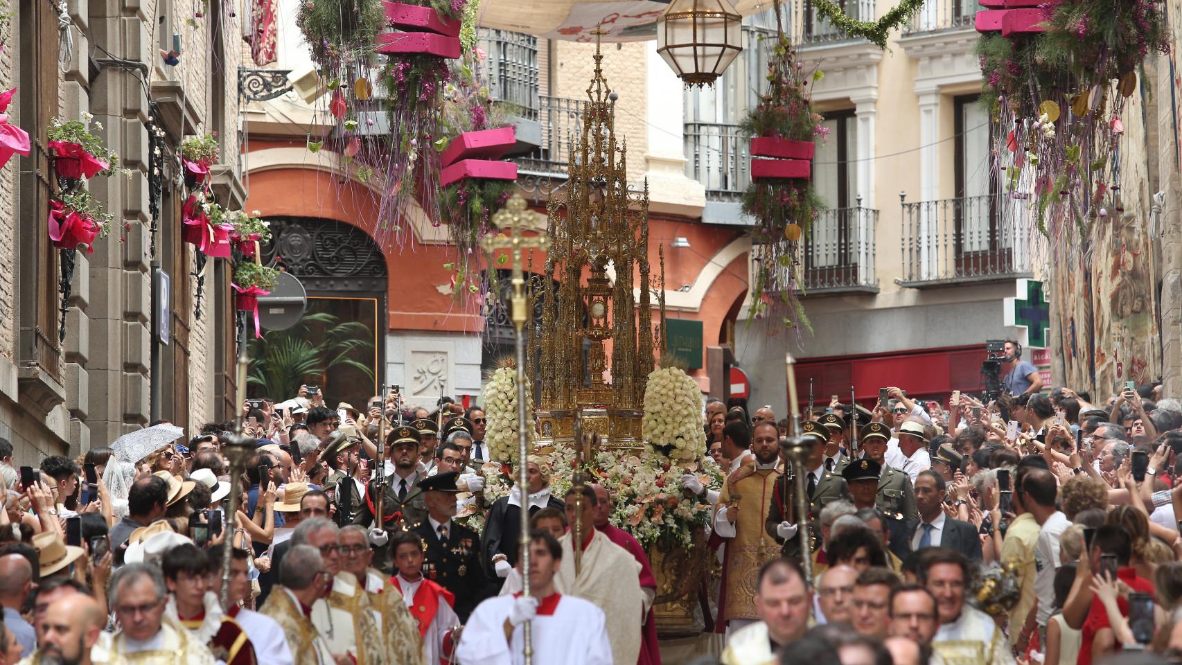 Imagen de archivo de la procesión. / Foto: Óscar Huertas.
