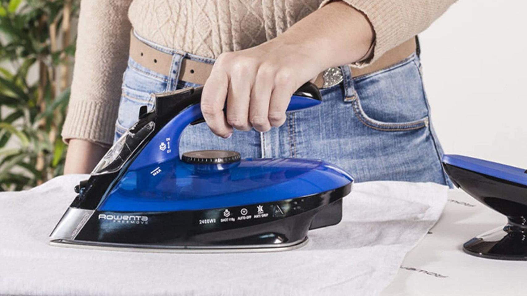 ¡Ofertón!: esta plancha de vapor sin cable de Rowenta ahora tiene un descuentazo del 38%