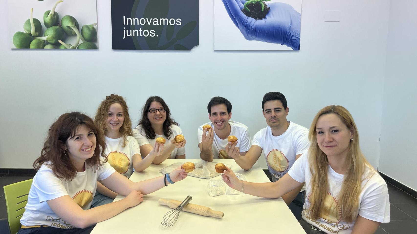 Equipo humano de la startup Bread Free; dos tercios son mujeres.