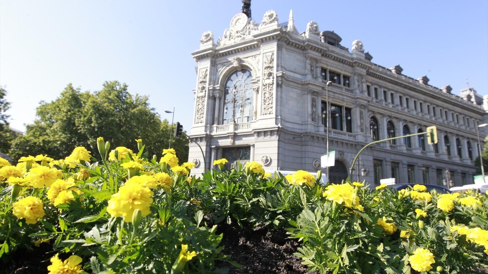 Fachada del Banco de España.