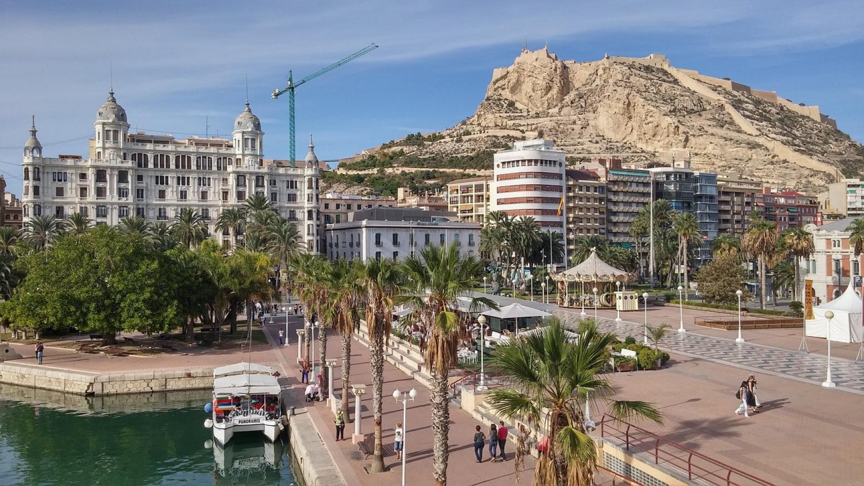 Vista de Alicante.