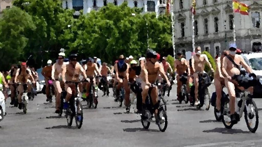 La Marcha Ciclonudista tomará las calles de Madrid