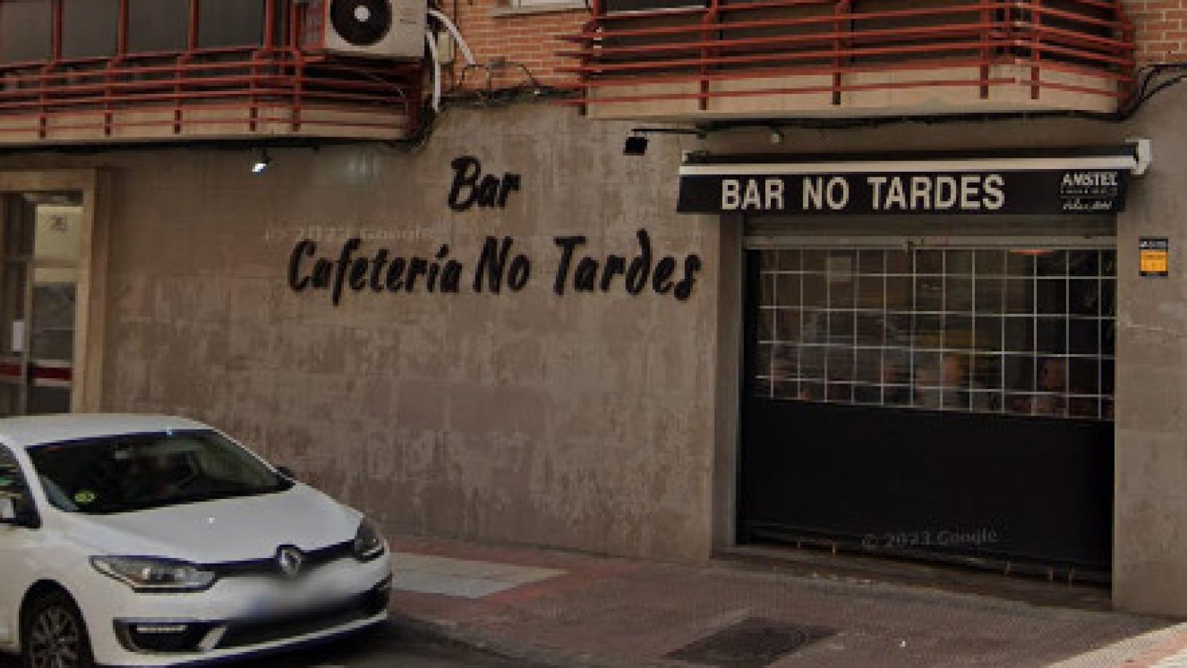 El bar/cafetería No Tardes, en el que trabajaba Juan Miguel