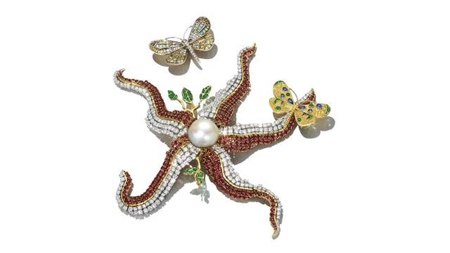 El broche Étoile de Mer.
