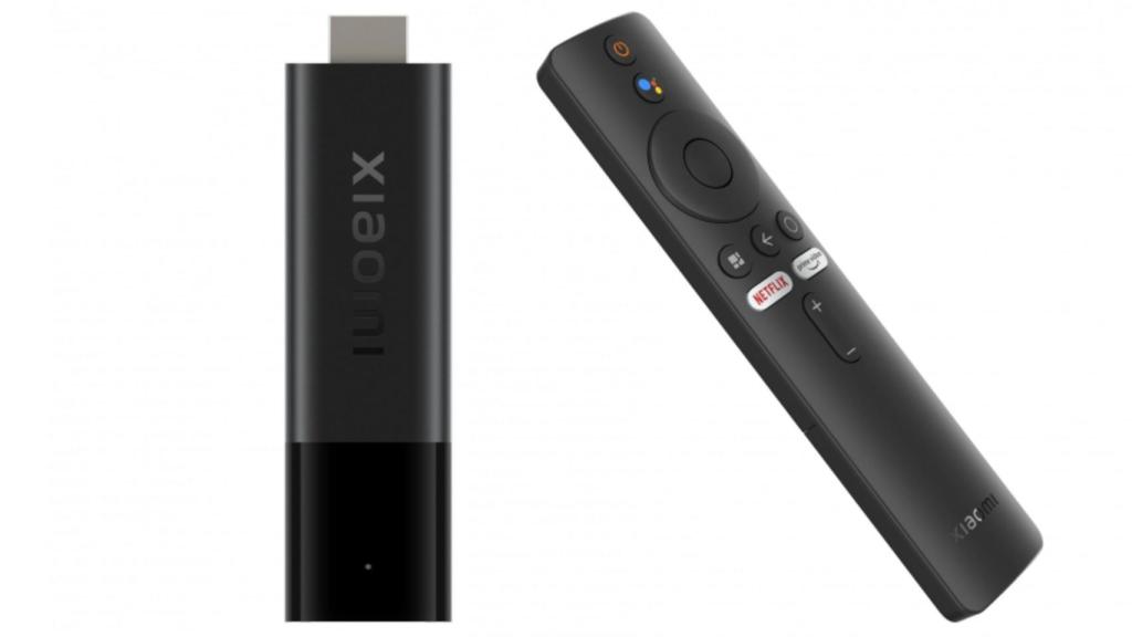 El 'chromecast' de Xiaomi y su mando.