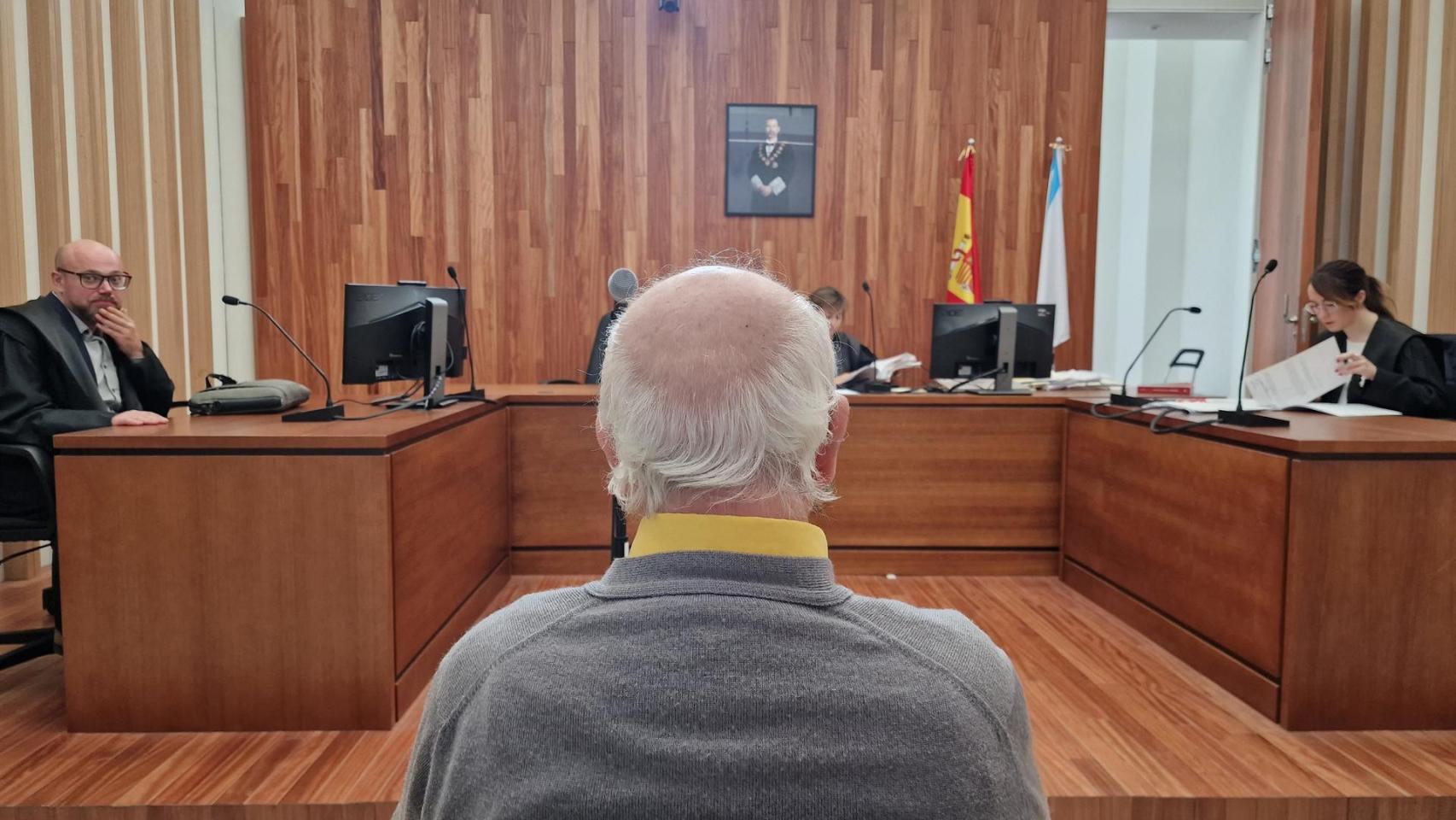 Imagen del condenado en el juicio