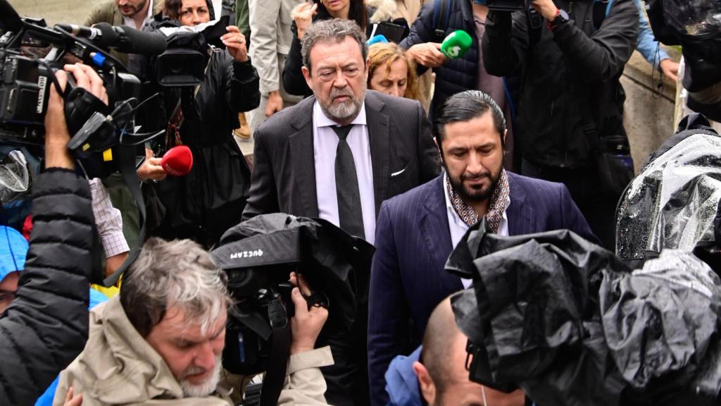 Rafael Amargo a la entrada de los juzgados este miércoles 7 de junio.