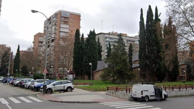 El lugar del asalto, en el distrito de Chamartín.
