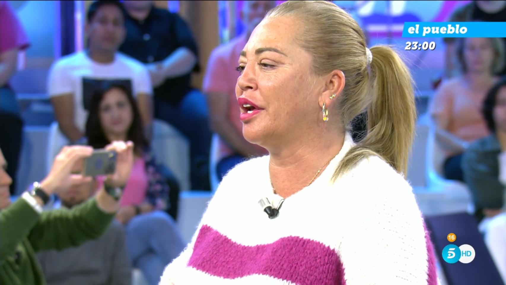 Belén Esteban en 'Sálvame'.