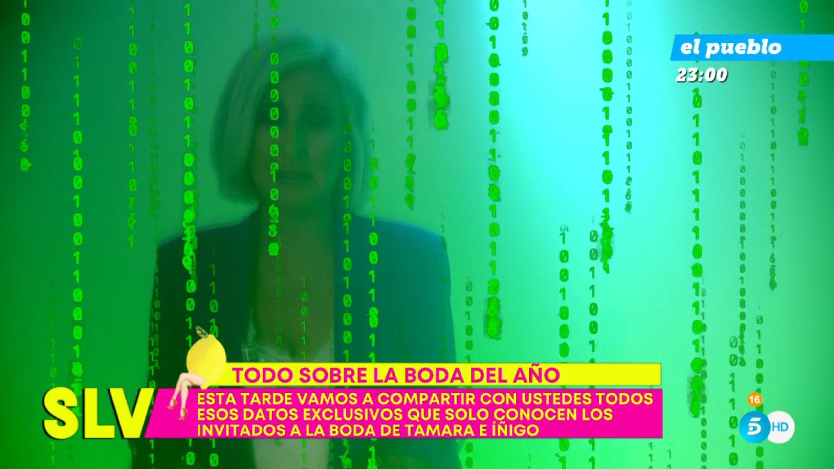 Mayte Ametlla en 'Sálvame'.