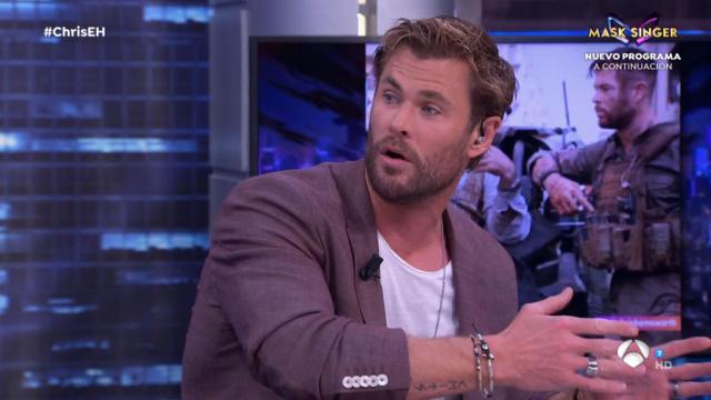 Chris Hemsworth en ‘El Hormiguero’.