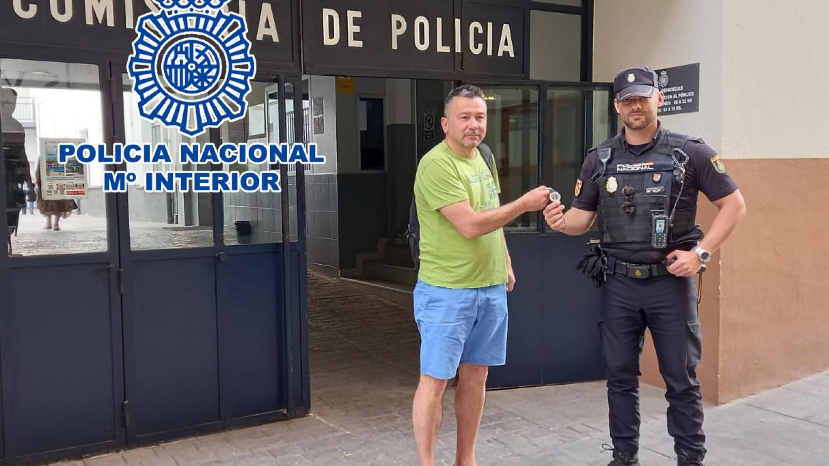 El ciudadano al que sustrajeron un reloj en Alicante.