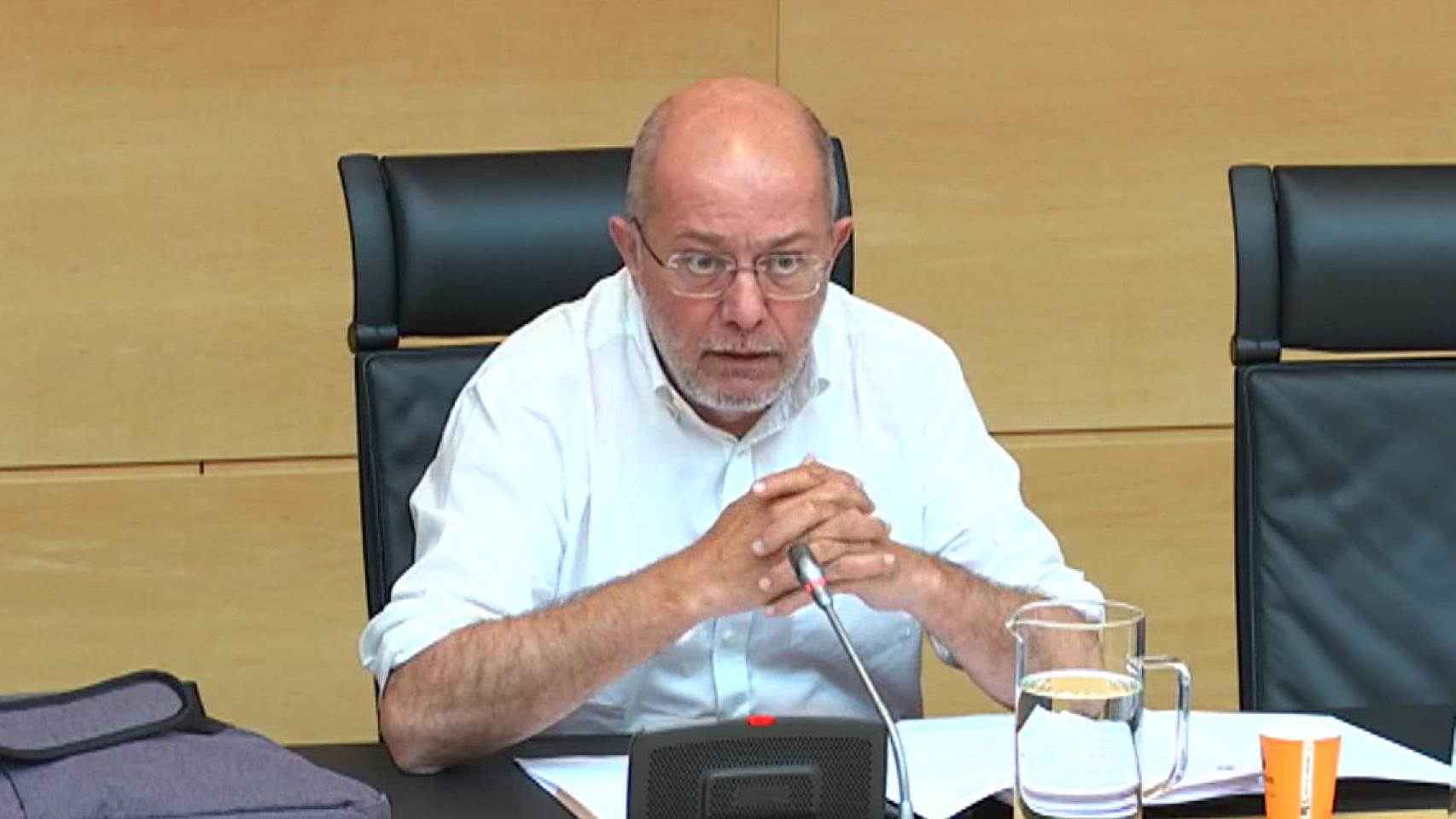 Igea durante su intervención en la Comisión de Agricultura y Ganadería