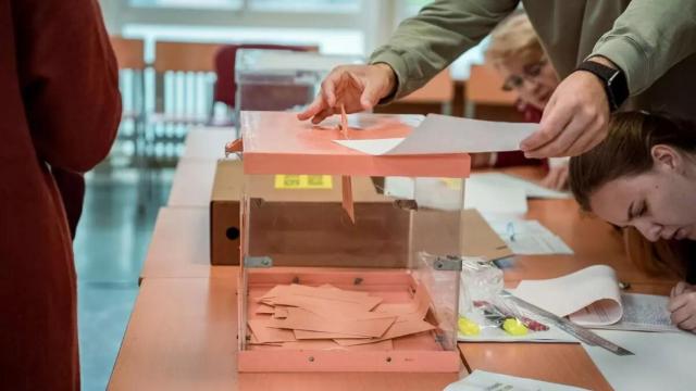 Mesa electoral.