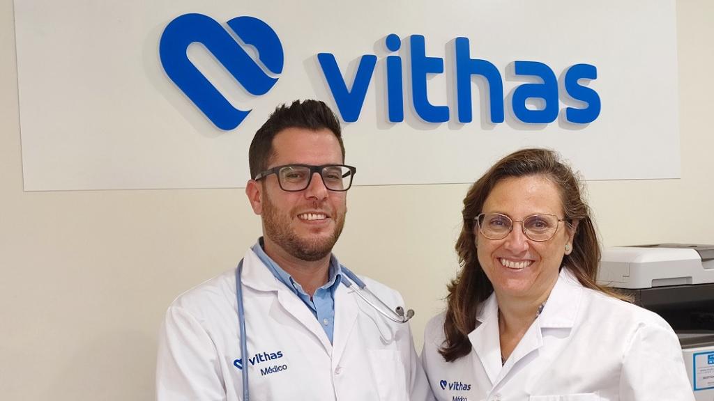 Los doctores Ariza y Sánchez Simonet.