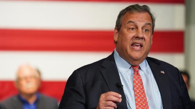 El exgobernador de Nueva Jersey, Chris Christie.