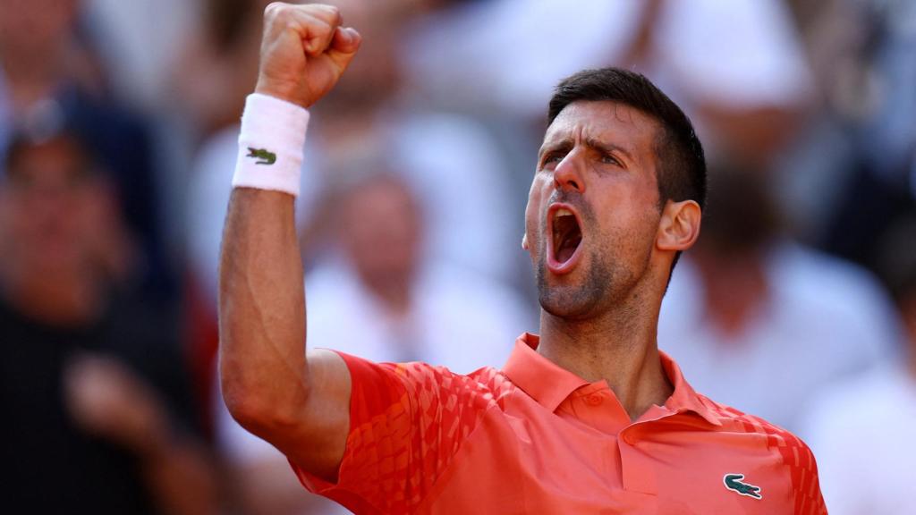 Novak Djokovic, en Roland Garros