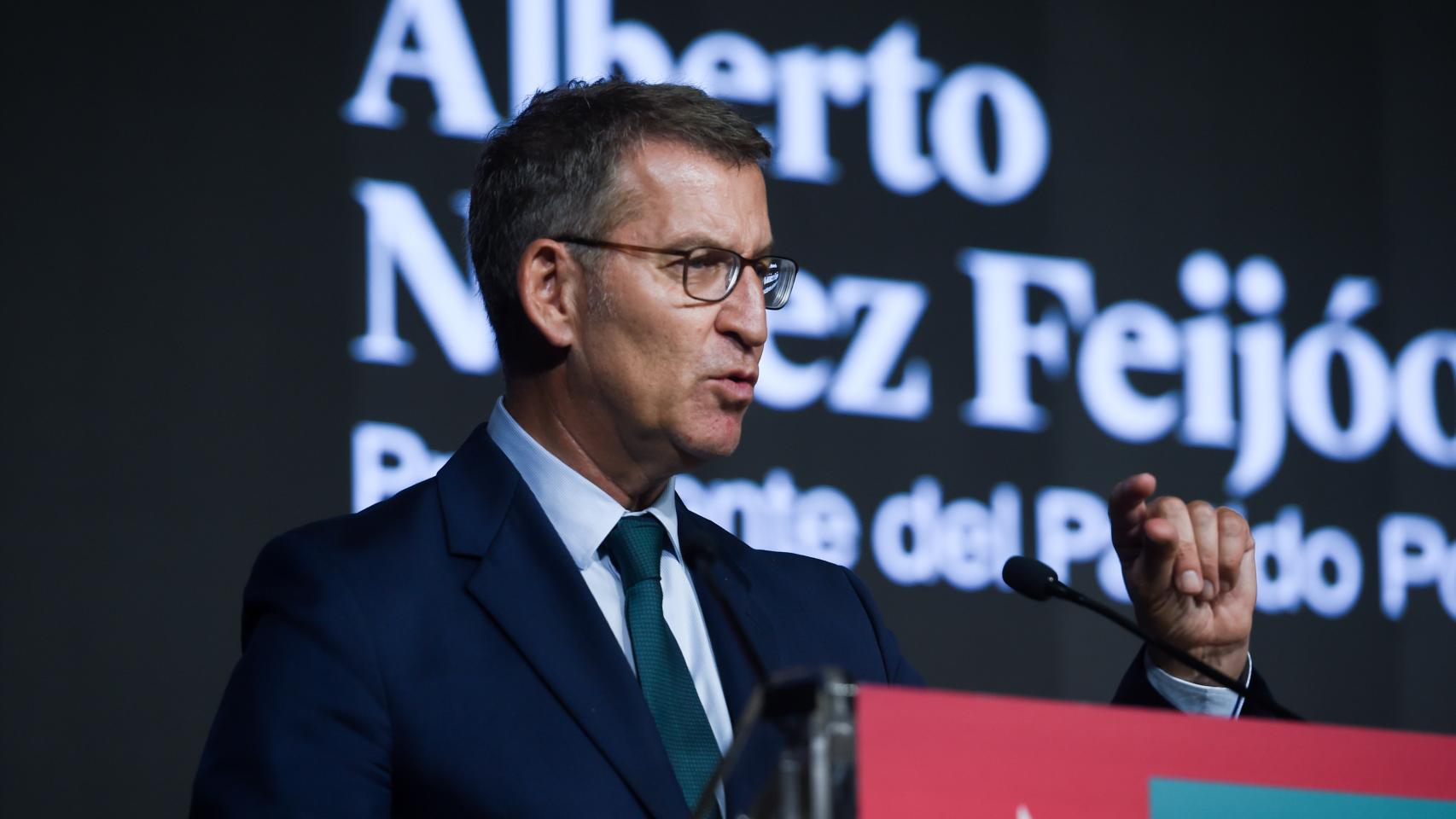 Alberto Núñez Feijóo, este miércoles en la quinta edición de Santander WomenNOW.
