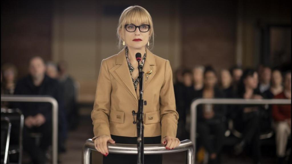 Isabelle Huppert en 'Un blanco fácil'