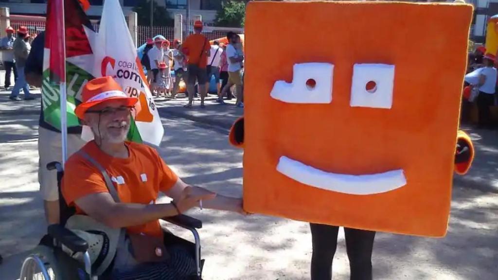 Sorribes participa en un acto de Compromís.