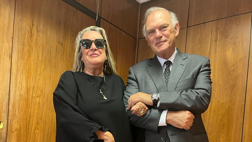Esther Esteban y Pedro Piqueras.