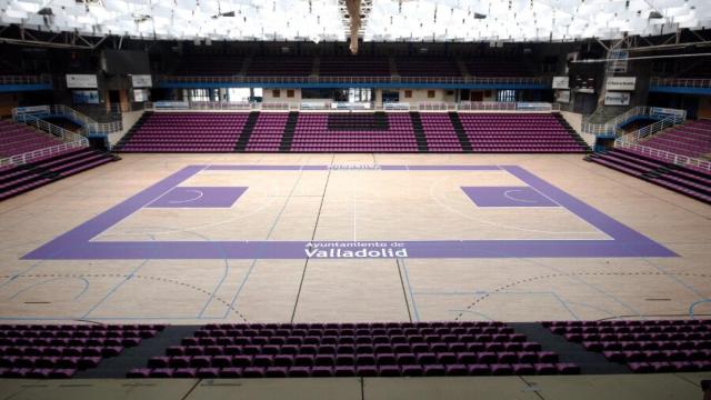 Interior del Polideportivo Pisuerga.
