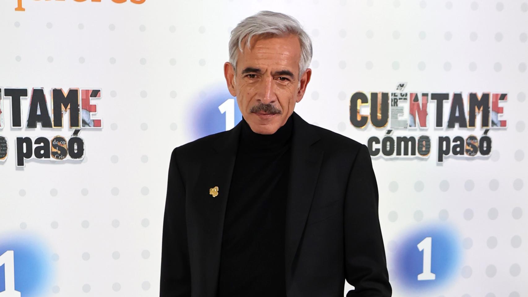 Imanol Arias, en una presentación de la serie 'Cuéntame'.