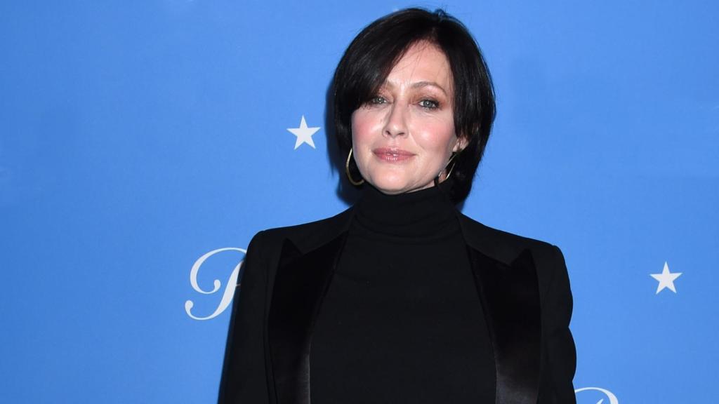 Shannen Doherty, durante una gala en Los Ángeles en 2018.