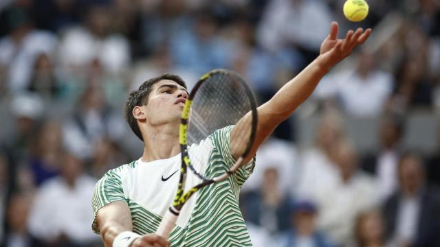 Carlos Alcaraz, en Roland Garros