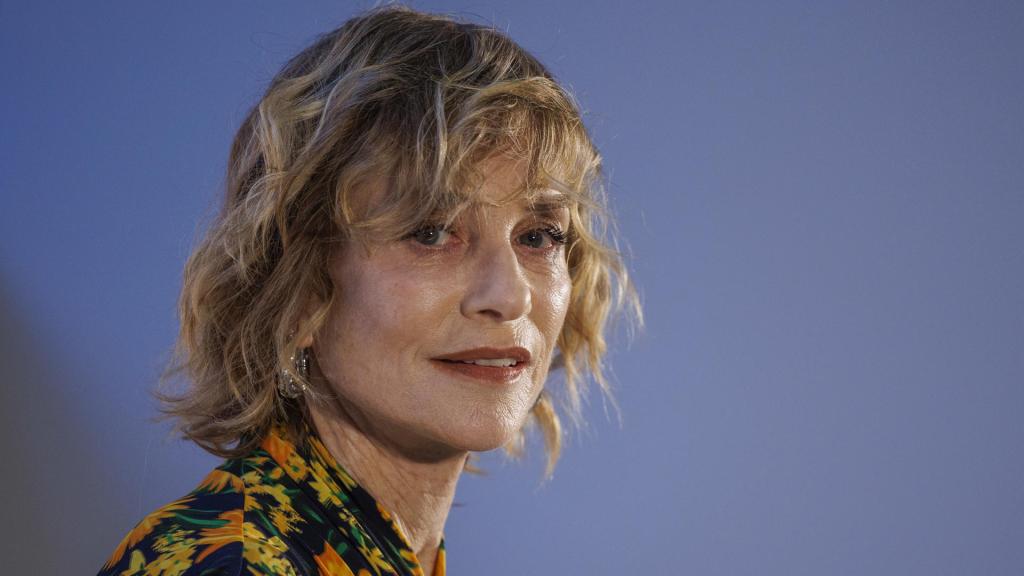 Isabelle Huppert hoy en Madrid. Foto: EFE/Sergio Pérez