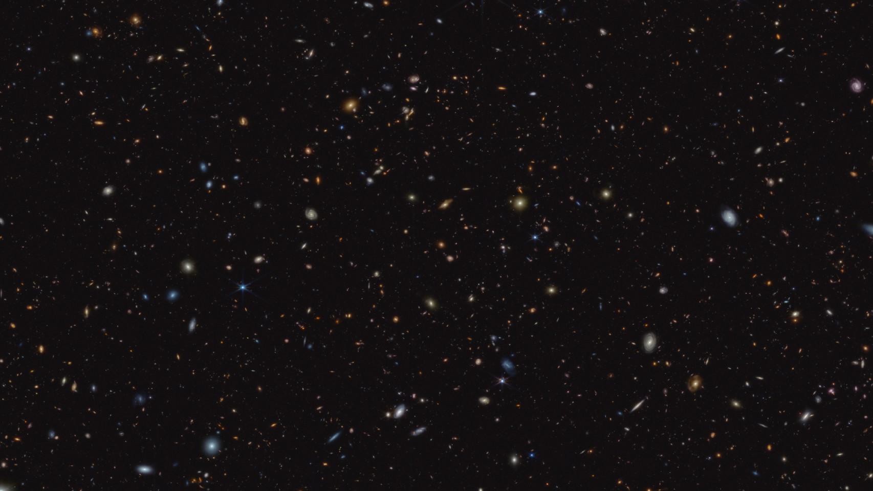 La fotografía con 45.000 galaxias.