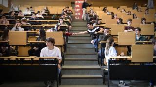 Estudiantes preparados para los exámenes de Selectividad.