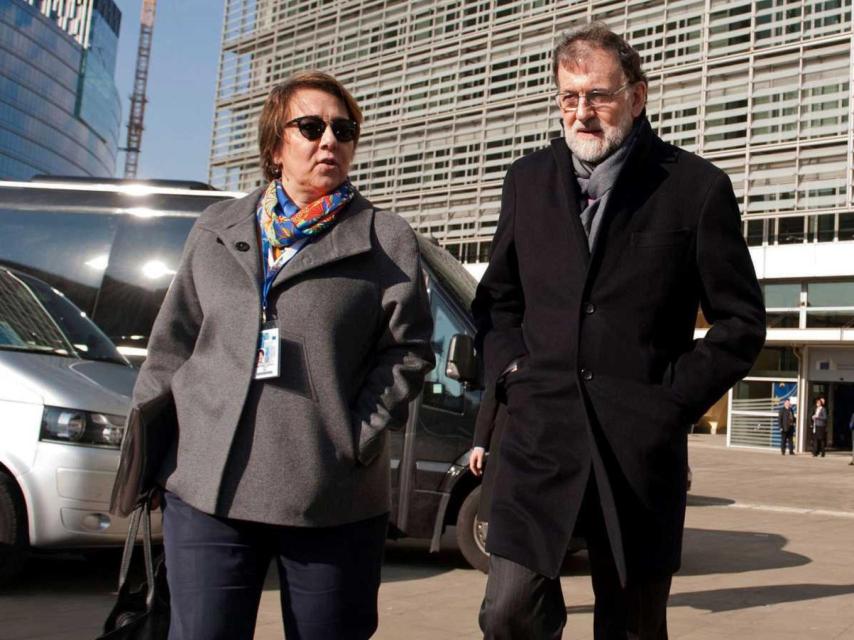 Martínez Castro y Mariano Rajoy, en una imagen de archivo.