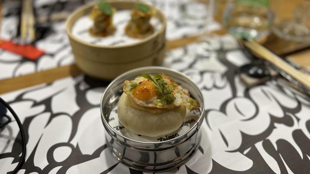 Bao de lomo saltado
