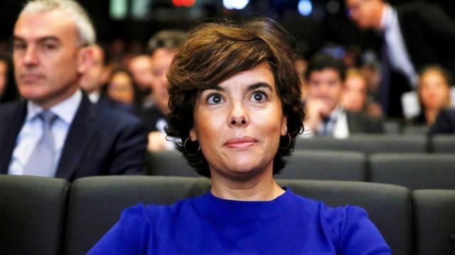 Soraya Sáenz de Santamaría en una imagen de archivo