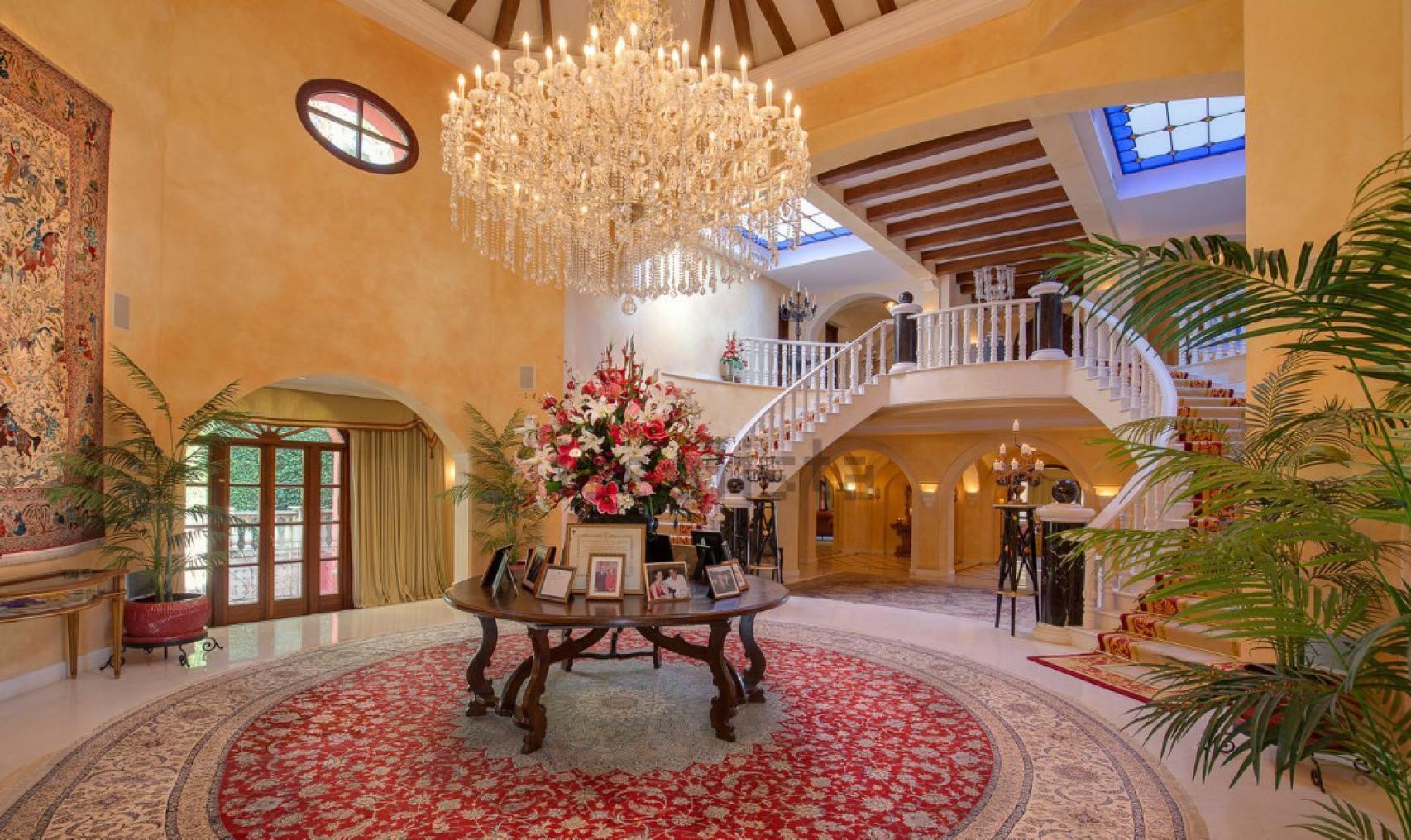 Imagen de una de las estancias de la villa.