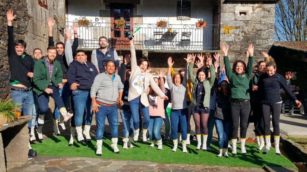 El equipo de 'Casa Grande de Xanceda'.