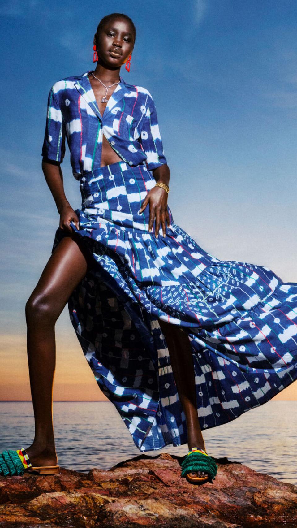 Detalle de la nueva colección de Stella Jean y Desigual