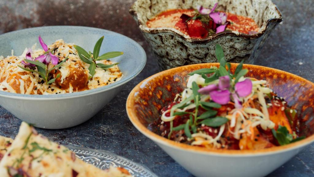 Los platos de Bangalore