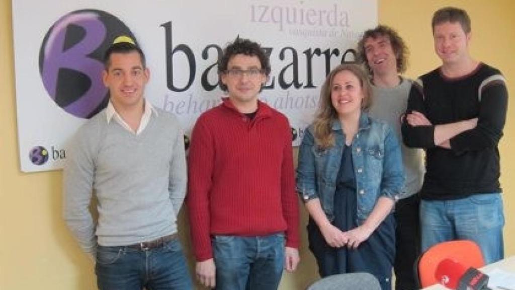 Miembros del partido Baztarre.