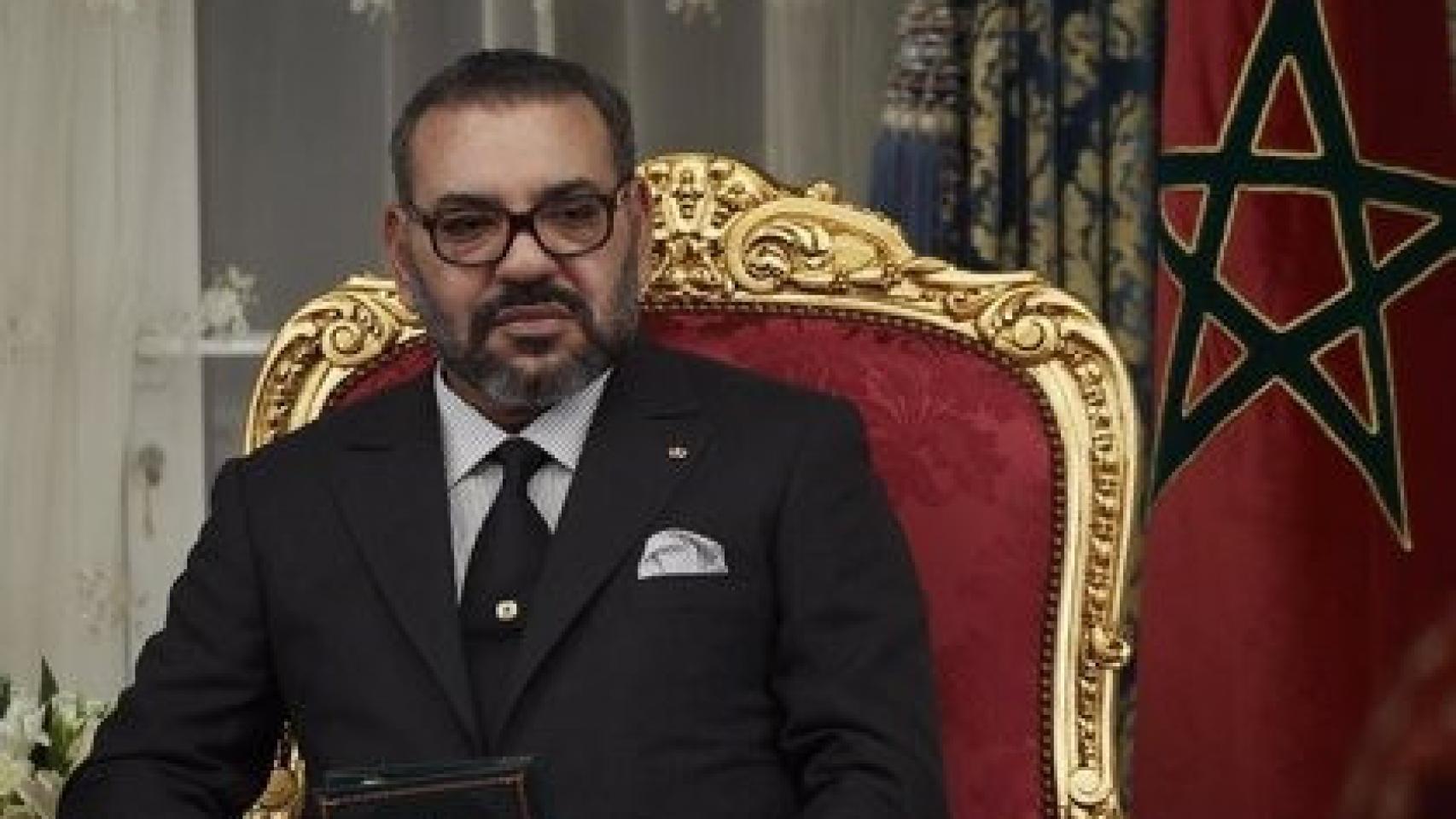 El rey de Marruecos, Mohamed VI.