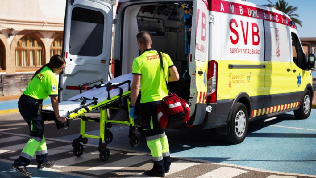 Ambulancia de Soporte Vital Básico.