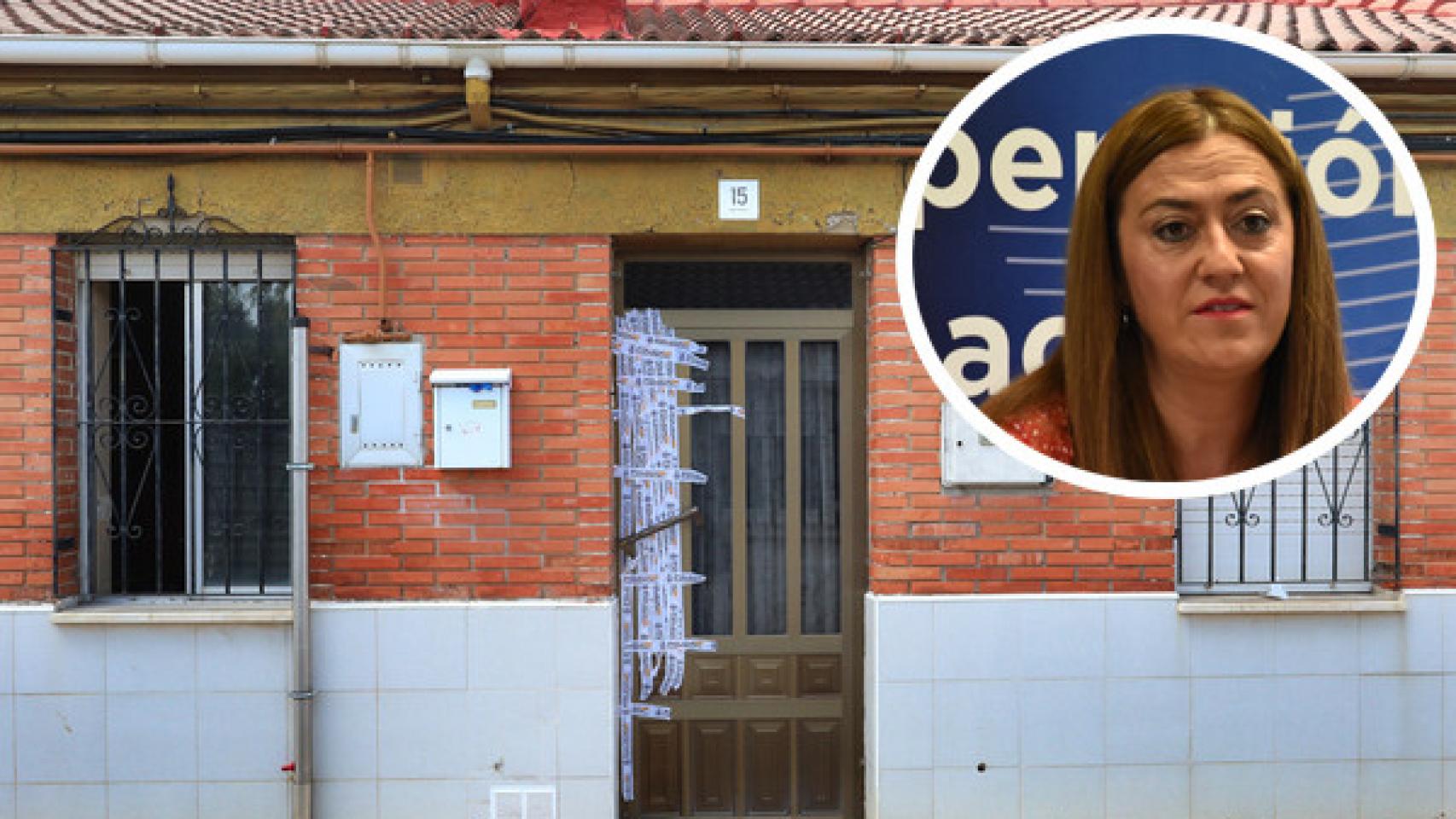 La casa de las fallecidas y Virginia Barcones
