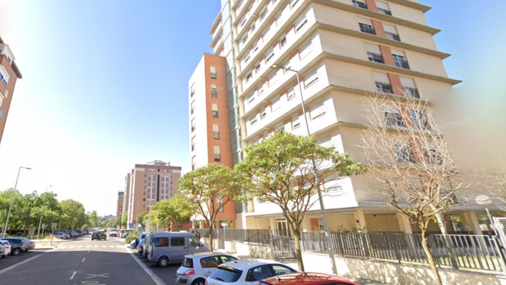 Calle Rastrojo, donde ha tenido lugar el suceso