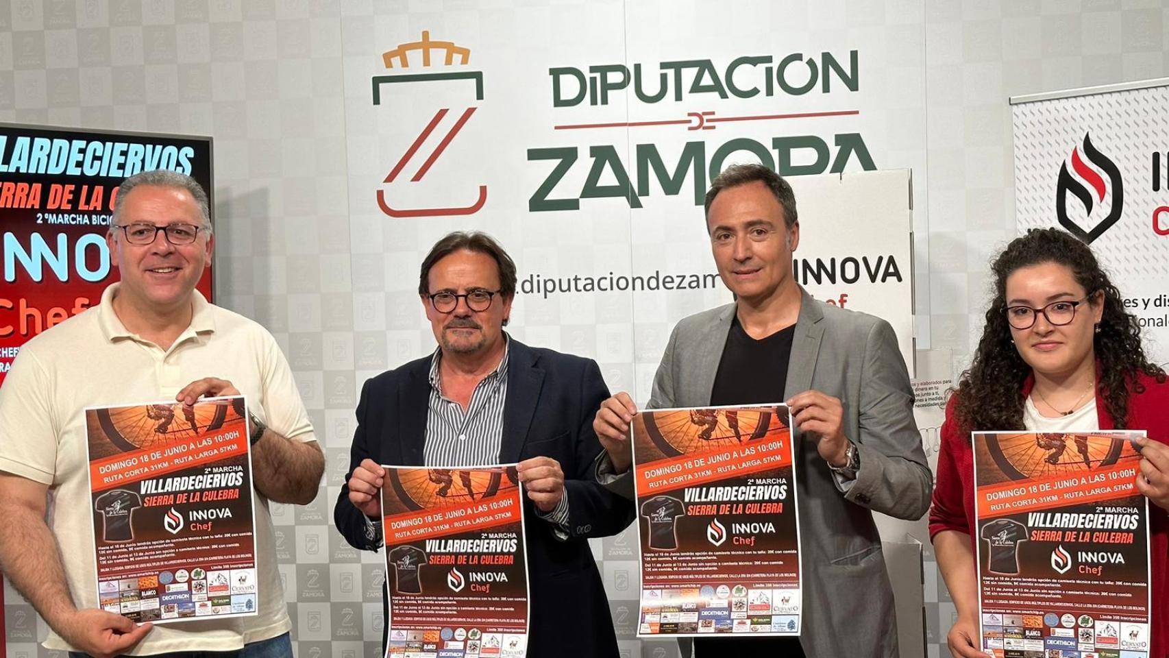 Presentación de la II Marcha BTT Sierra de La Culebra de Villardeciervos