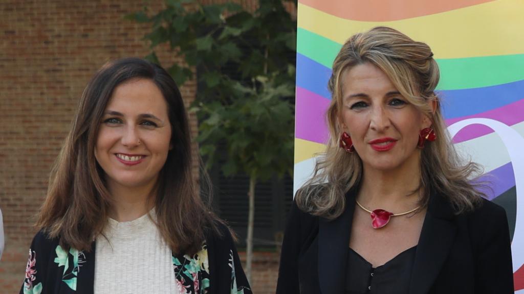 Ione Belarra y Yolanda Díaz