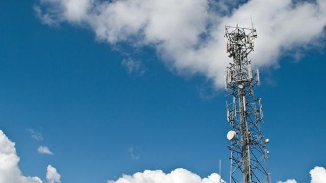 Torre de telecomunicaciones en Colombia.