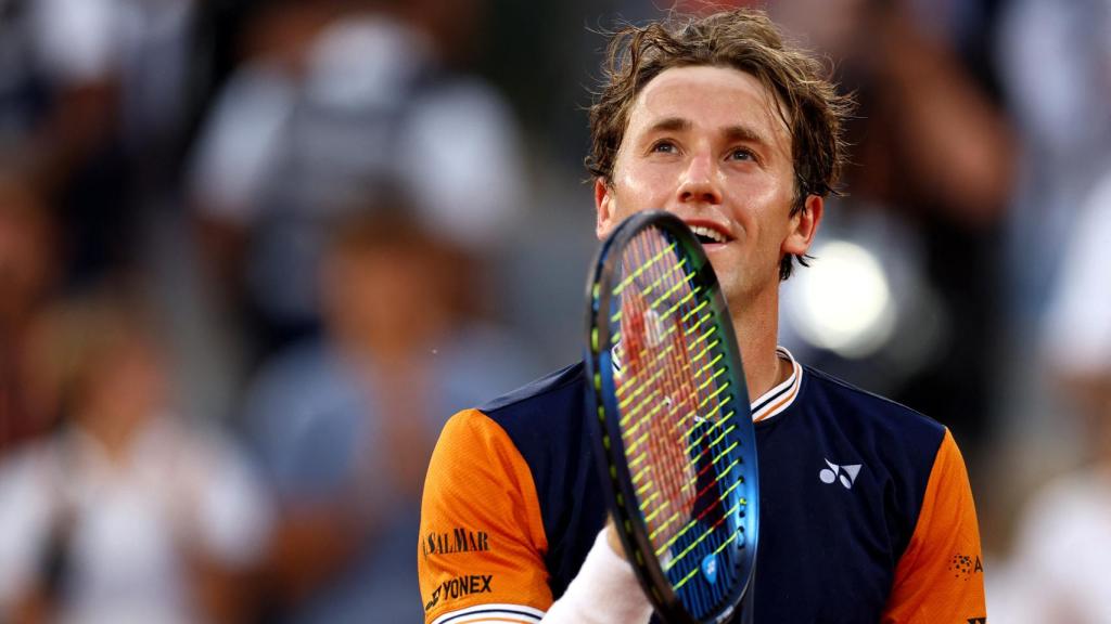 Casper Ruud, en Roland Garros